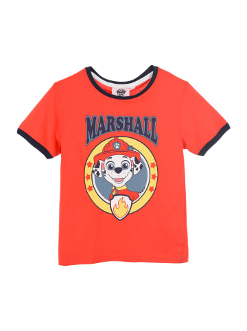 Paw Patrol T-Shirt kurzarm Marshall in Rot