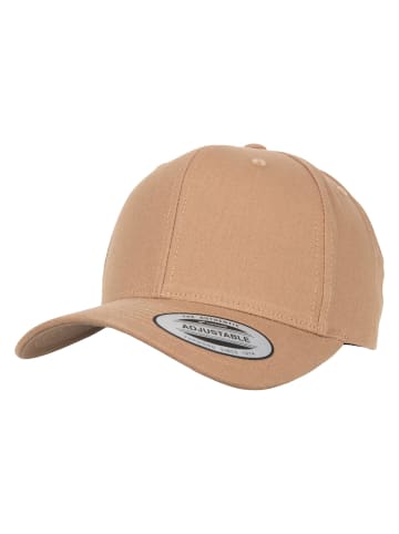  Flexfit  Flexfit Snapback 6-Panel Curved Metal Snap in croissant