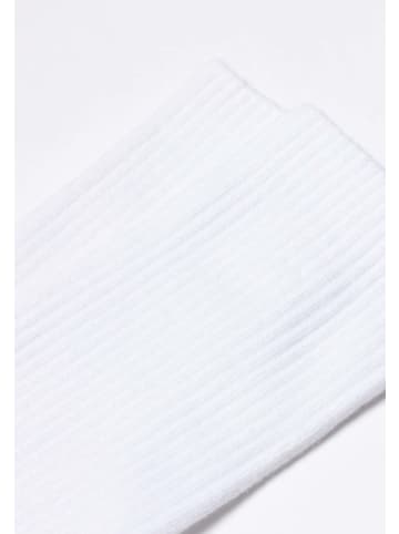 SNOCKS Tennissocken aus Pflanzenfasern Weiß 4 Paar