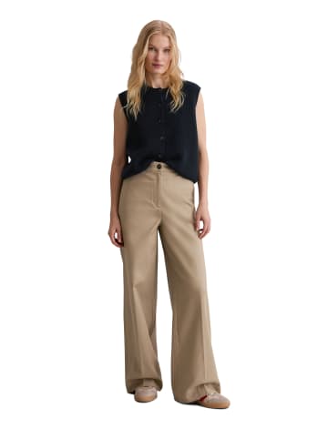 Marc O'Polo Ärmellose Strickweste slim in Deep Night Blue