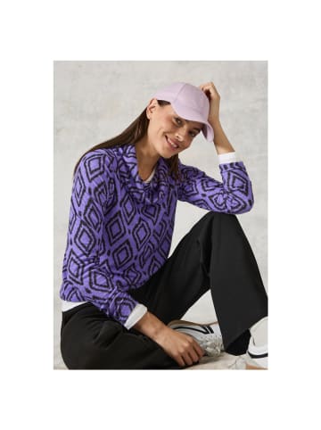 Cecil Langarmshirt in lilac melange