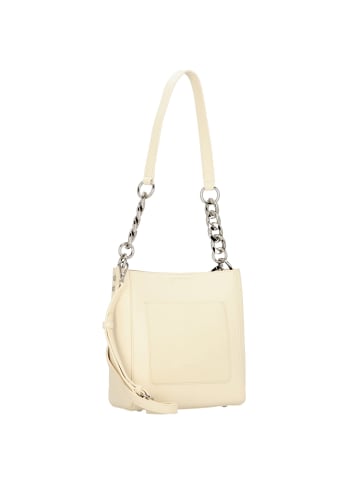 Seidenfelt Schultertasche 22 cm in cotton beige