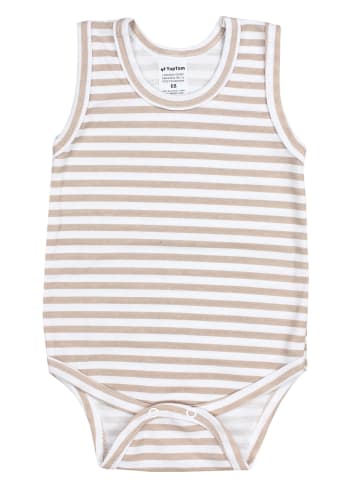 TupTam Baby Mädchen Achselbody 5er Pack in rosa/grau