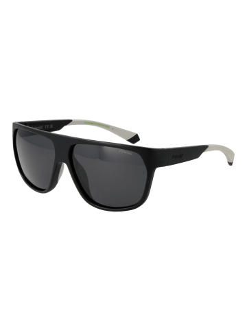 Polaroid Männer Sonnenbrille Quadratisch Schwarz