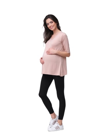 Cool Mama Umstandsbluse Basic in rosa