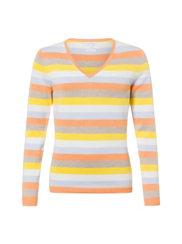 brookshire Strickpullover in taupe mehrfarbig - 0003