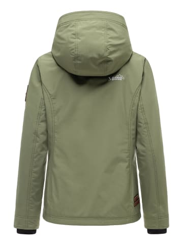 Marikoo Übergangsjacke Brombeere in Olive Leaf
