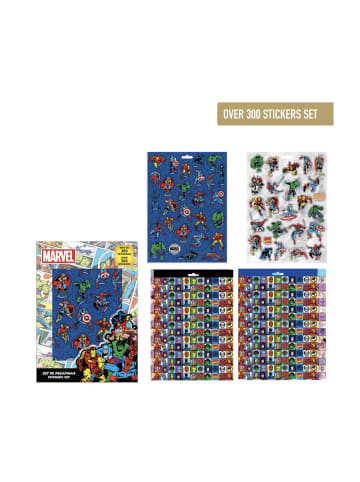 MARVEL Avengers Aufkleber Set 300 Stk. Hero Team Sticker Marvel