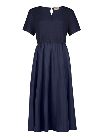 CARTOON Midikleid mit Eingrifftaschen in Dunkelblau
