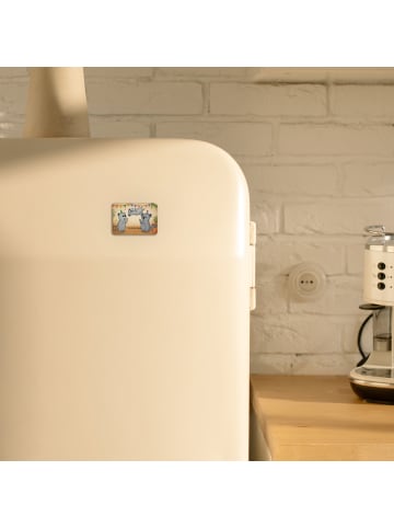 Mr. & Mrs. Panda Kühlschrankmagnet Koalas Geburtstag Design ohne... in Weiß