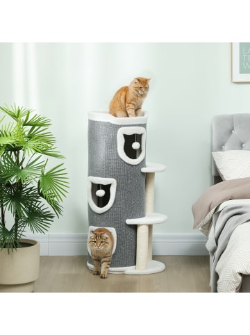 Pawhut Kratzbaum Grau 50L x 36B x 101H cm