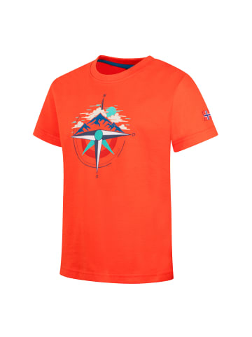 Trollkids T-Shirt Trondheim (GOTS) in fire red