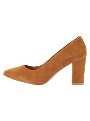 Usha Damen Schuhe in COGNAC