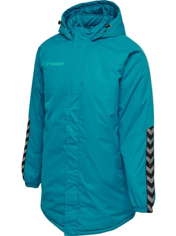 Hummel Jacke "Hmlauthentic Bench Jacket" in Blau