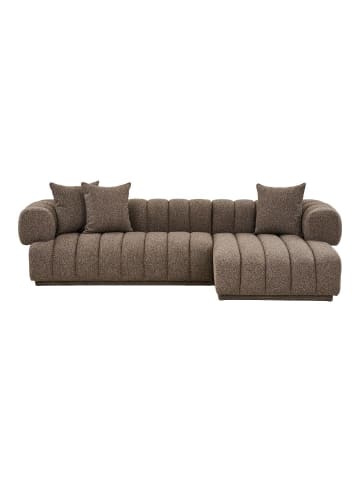 ebuy24 Sofa Ingrid Braun 160 x 293 cm