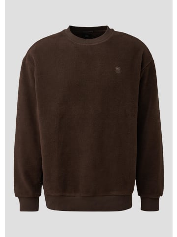 QS Sweatshirt in 8947_dunkelbraun