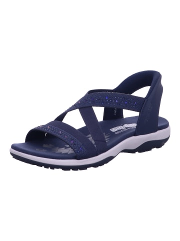 Skechers Damen Sandaletten REGGAE SLIM - SUMMER SPARKLE in Blau