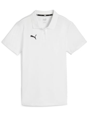 Puma Polo "TeamGoal CasuaLongsleeve Polo Wmn" in Weiß