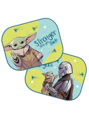 COFI 1453 Star Wars Mandalorian Sonnenschutz für Kinder Stitch, schützt in Mehrfarbig