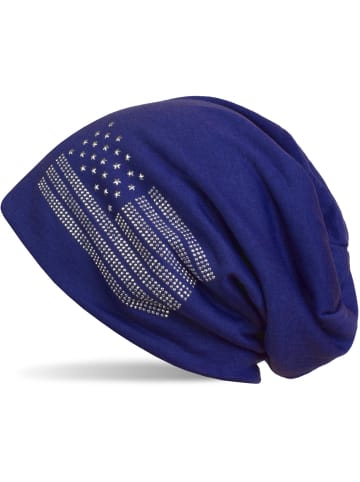 styleBREAKER Beanie Mütze in Royalblau