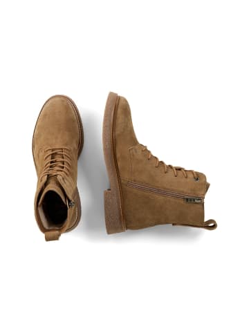 Camel Active Stiefelette aus echtem Leder in Braun