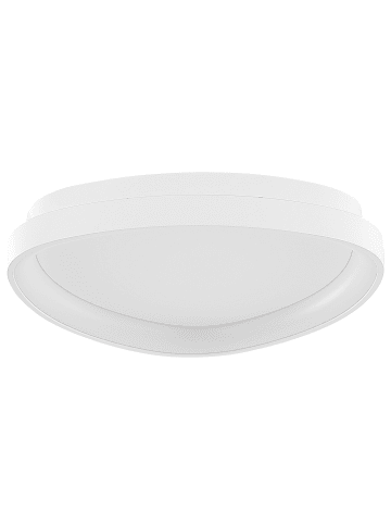 Beliani Deckenleuchten NANDING in Weiß - (W) 40 x (H) 13 x (L) 42 cm