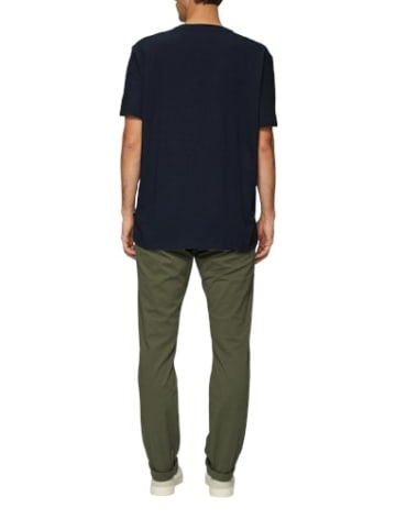 S. Oliver Print T-Shirt für Herren in uni