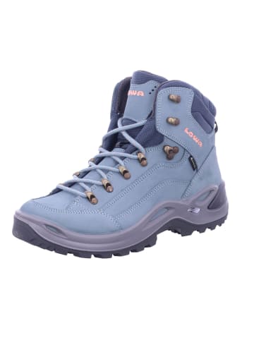 LOWA Outdoorschuh RENEGADE GTX MID Ws in eisblau/lachs