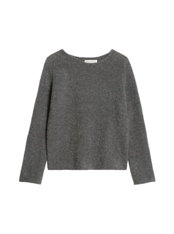 Marc O'Polo Bouclé-Pullover regular in rocky grey melange
