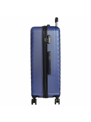 Paradise by CHECK.IN Kingston - 4-Rollen-Trolley Set 3tlg. (lila) in blau