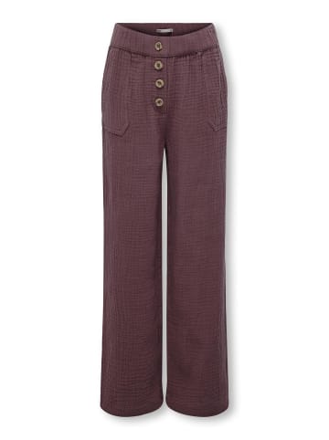 KIDS ONLY Hose mit weitem Beinschnitt in Rose Brown