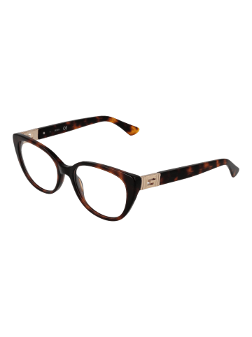 Guess Damen Optische Fassungen Katzenauge Braun