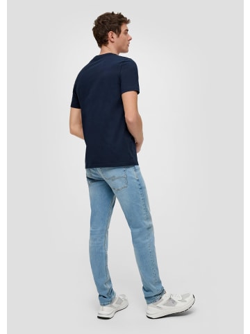 QS T-Shirt in 5884_tiefblau
