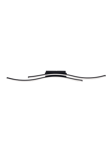 näve LED Deckenleuchte "ONDA" in schwarz - (L)96 cm x (B)7 cm x (H)2.5 cm - EEK E