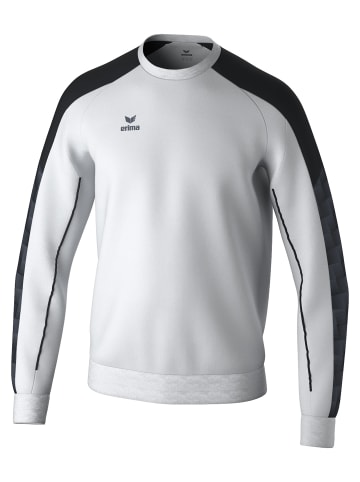 erima Unisex Erwachsene Sweatshirt in weiss/schwarz