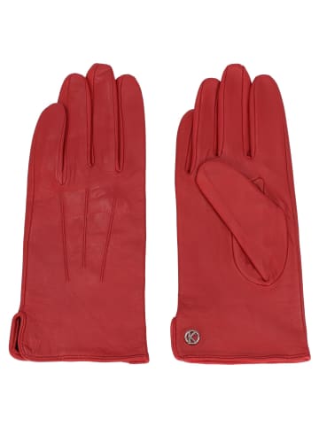 Kessler Carla Handschuhe Leder in crimson