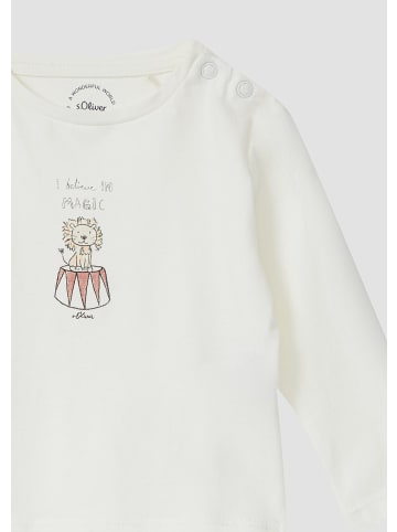 s.Oliver T-Shirt in 0210_creme