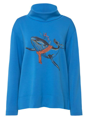 LAURASØN Sweatshirt in blauviolett