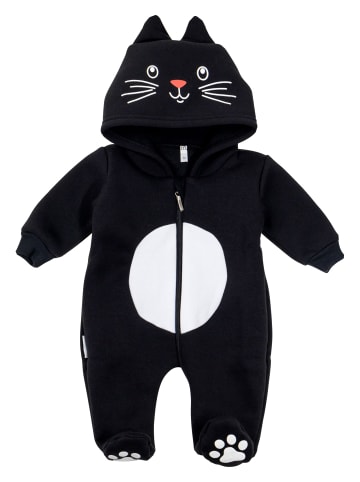 Baby Sweets Tieroverall Tierstrampler in weiß schwarz