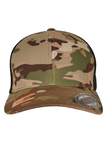 Flexfit Flexfit Unisex Multicam Trucker Mesh Cap in multicam