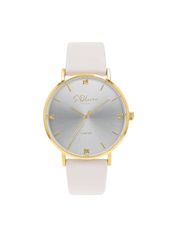 s.Oliver Quarzuhr 2040105 in gold