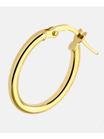 Vanlere Creolen aus 375 Gelbgold