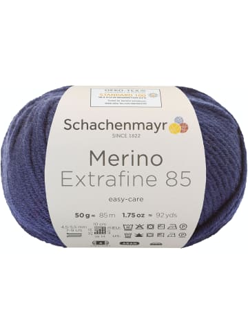 Schachenmayr since 1822 Handstrickgarne Merino Extrafine 85, 50g in Navy