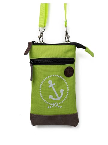 SCHIETWETTER Messenger Bag "Ankerliebe" in lime