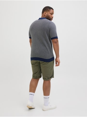 JACK & JONES PLUS Chino Shorts in Dusty Olive