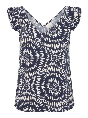 ICHI Shirttop in Blau