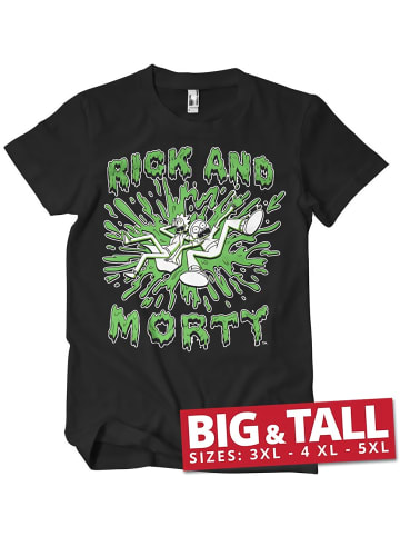 Rick and Morty T-Shirt in Schwarz