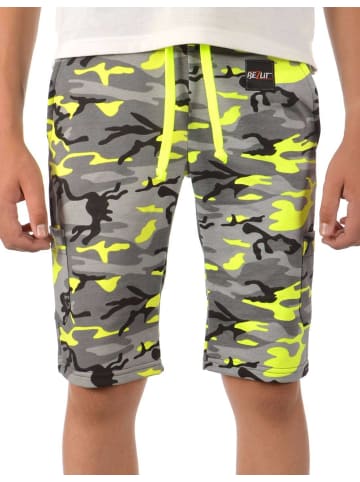 BEZLIT Kurze Hose in Gelb Camouflage - Camouflage