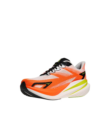 HOKA Laufschuh MACH X 3 in white / neon tangerine