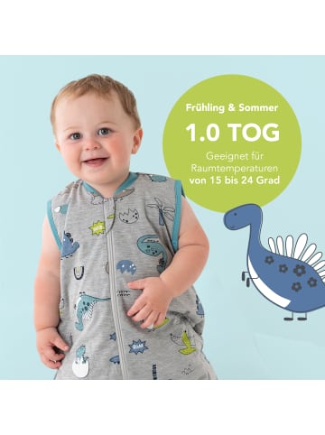 Schlummersack Babyschlafsack, 1.0 TOG in Anthrazit